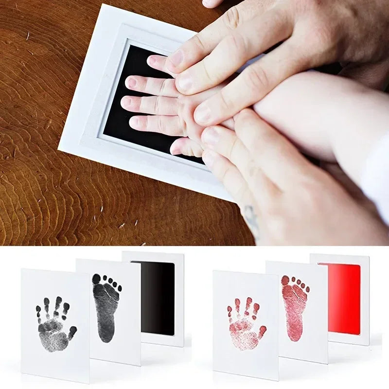Baby Handprint & Footprint Ink Kit – Safe, Inkless & Clean