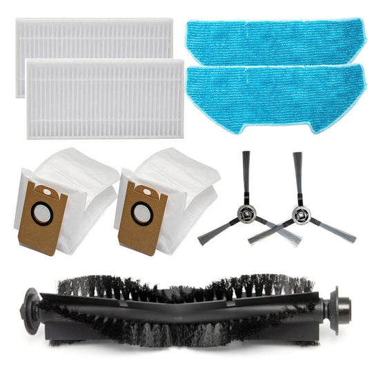 Replacement Filter Mop Cloth Dust Bag Side Brush Redkey R10 Robot Peaceful Pleasures Health and Wellness