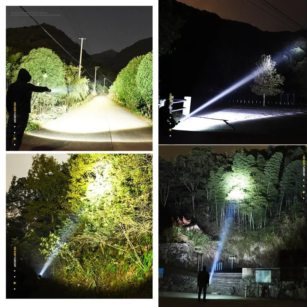 ESMARTER XHP70.2 Rechargeable Zoomable LED Torch | 500m Beam