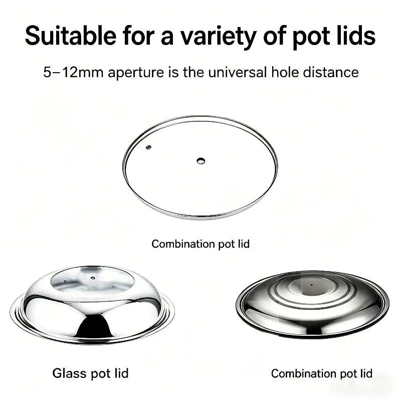 Heat Resistant Wooden Pot Lid Knob – Universal Replacement