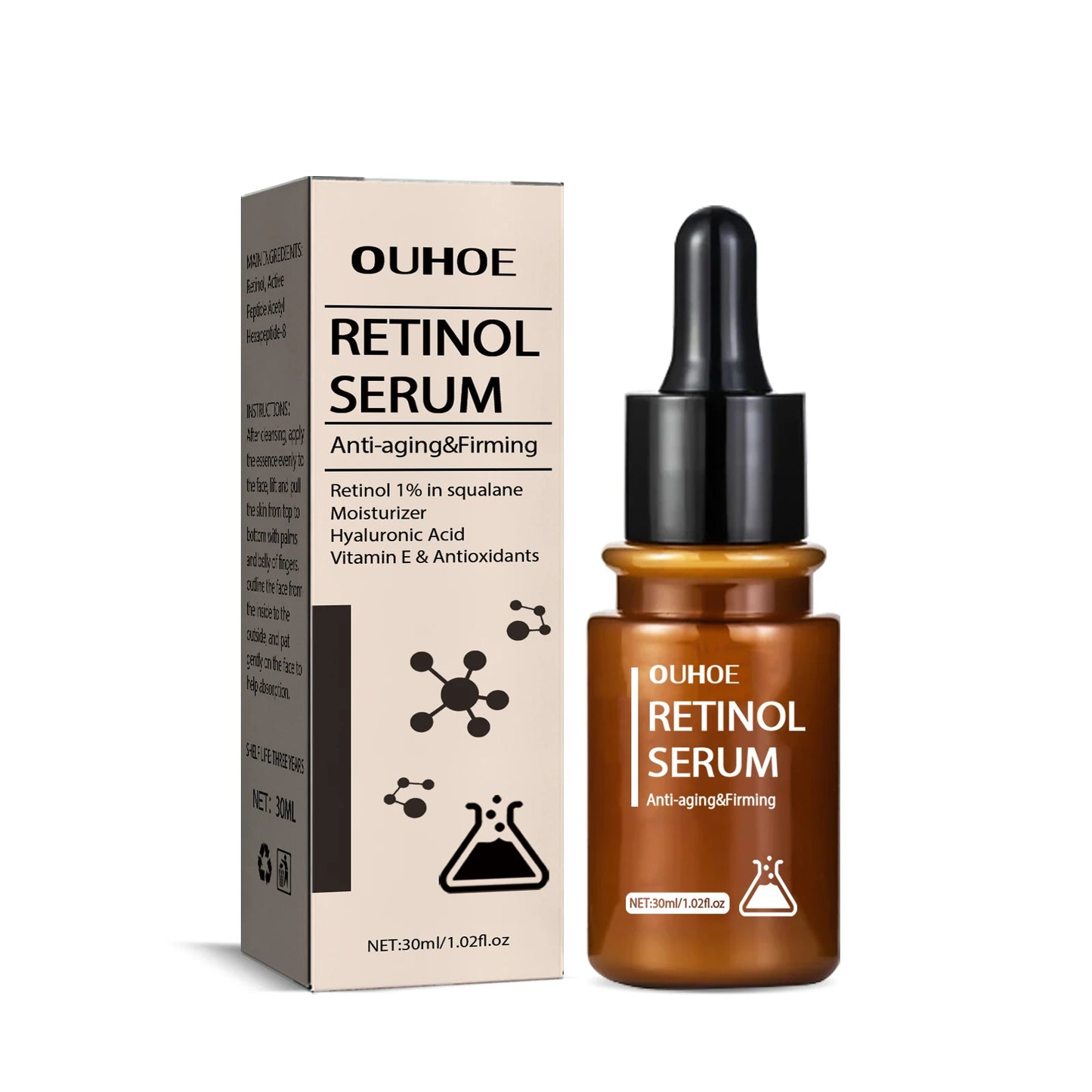 Retinol Anti-Aging Face Serum – Wrinkles, Firming & Glow