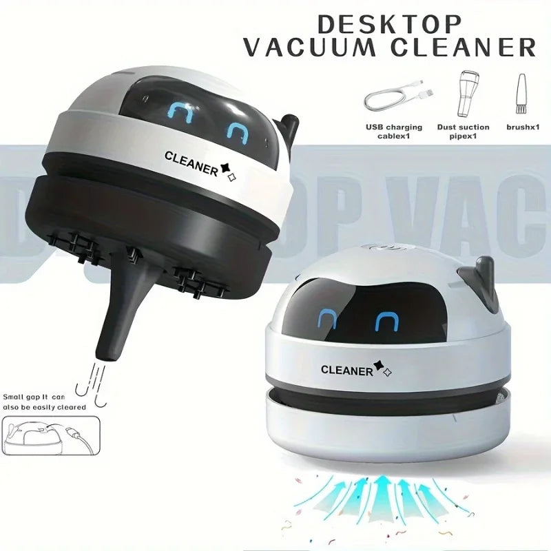 GUOHE Mini Handheld Desktop Vacuum Cleaner – USB Wireless