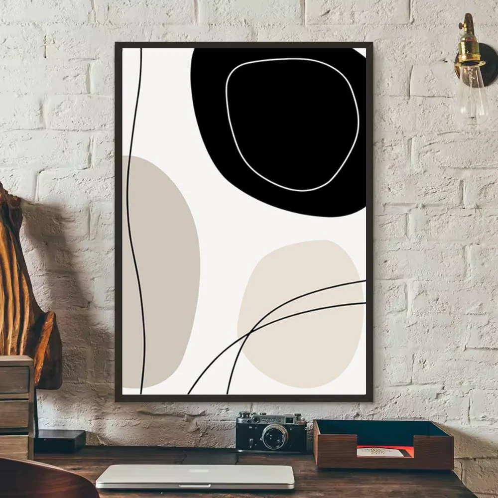 Abstract Bohemian Wall Art Poster | Waterproof PVC Home Decor