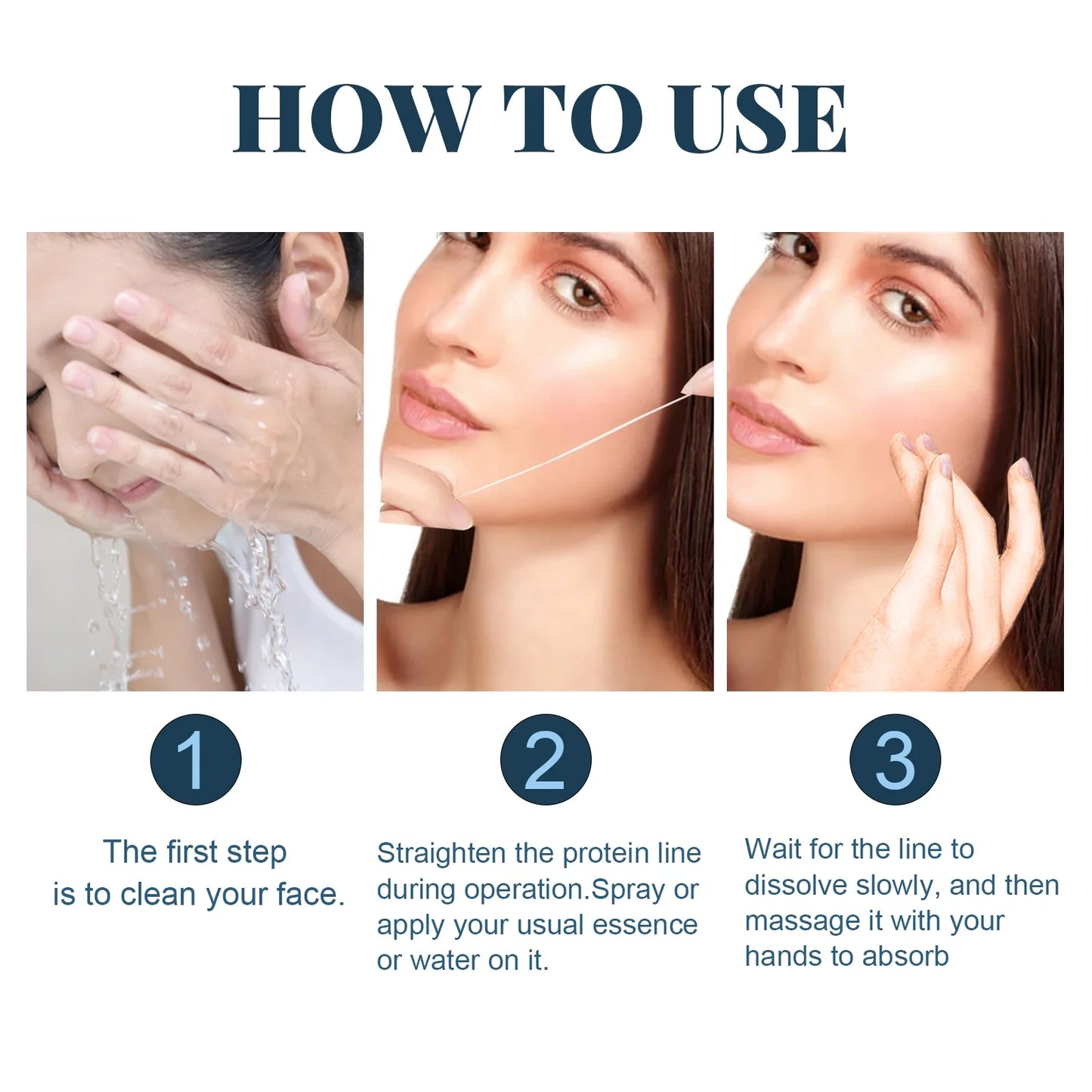 Eelhoe 60pcs Collagen Protein Thread Serum – No-Needle Filler