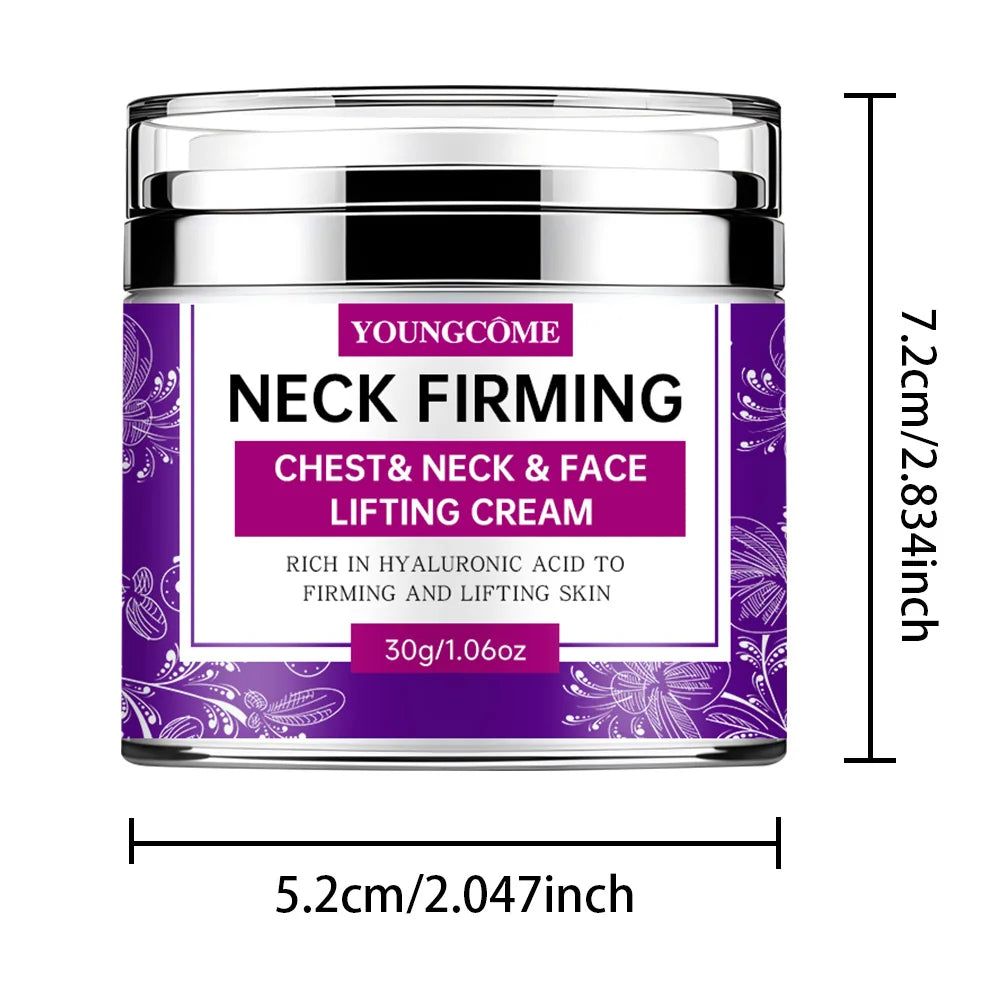 Collagen Anti-Aging Neck Creams Repairs damaged neck skin Nicotinamide hydrating moisturizing cream keep skin firm Whitens Peaceful Pleasures Health and Wellness 30G
