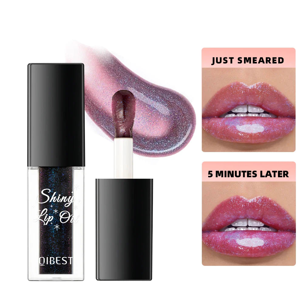 QIBEST Color-Changing Diamond Mirror Lip Gloss Oil | 4.6ml