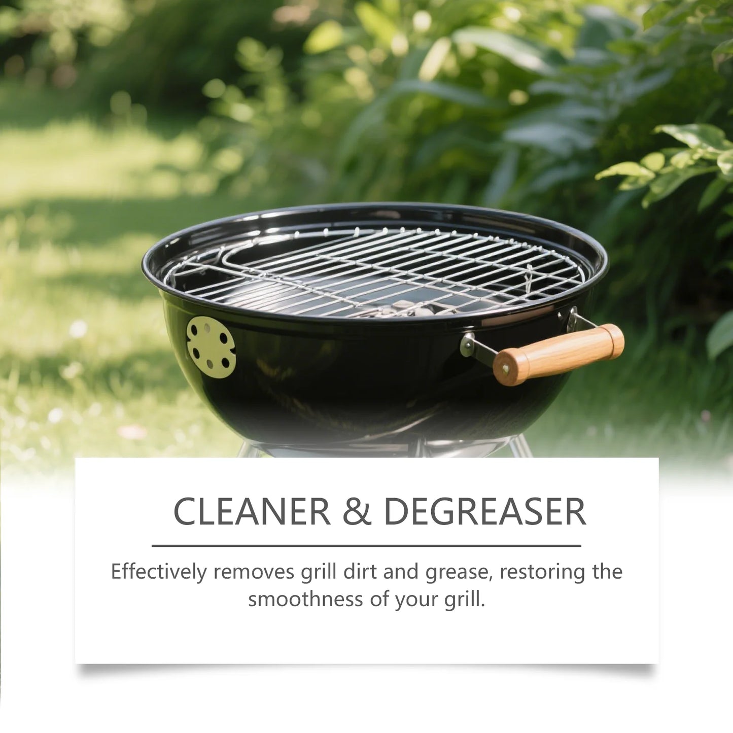 JAKEHOE BBQ Grill Degreaser Spray – Removes Burnt Grease & Carbon