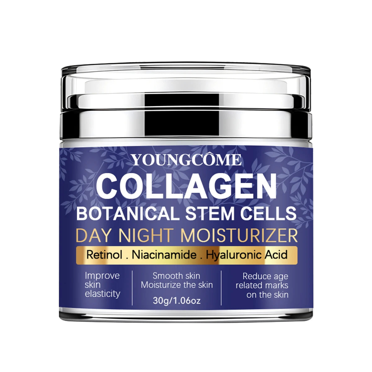 Collagen Stem Cell Face Cream – Brighten, Smooth & Hydrate Peaceful Pleasures Health and Wellness 30g