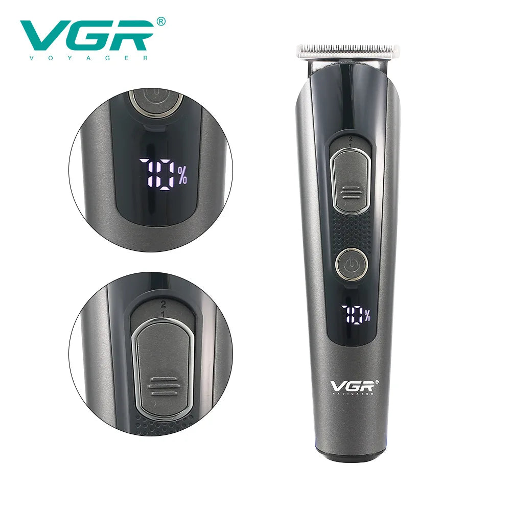 VGR 175 rechargeable 5 in 1 mens grooming kit hair trimmer clipper set electric shavers for men Peaceful Pleasures Health and Wellness