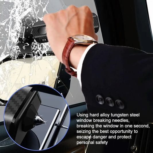 2-in-1 Auto Parking Sign and Window Breaker Tool Peaceful Pleasures Health and Wellness