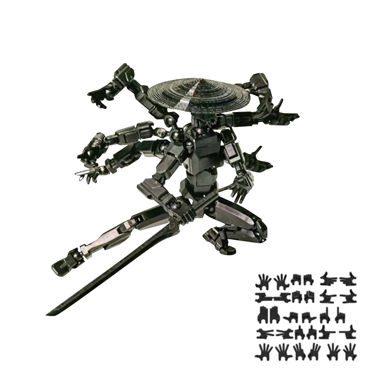 3D Printed Movable Robot Action Figure | Desktop Decoration