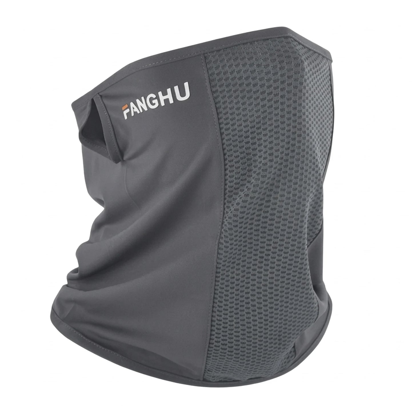 Cooling Ice Silk Face Masks UPF50+ UV Protections for Outdoor Cycling and Hiking Peaceful Pleasures Health and Wellness Dark Grey