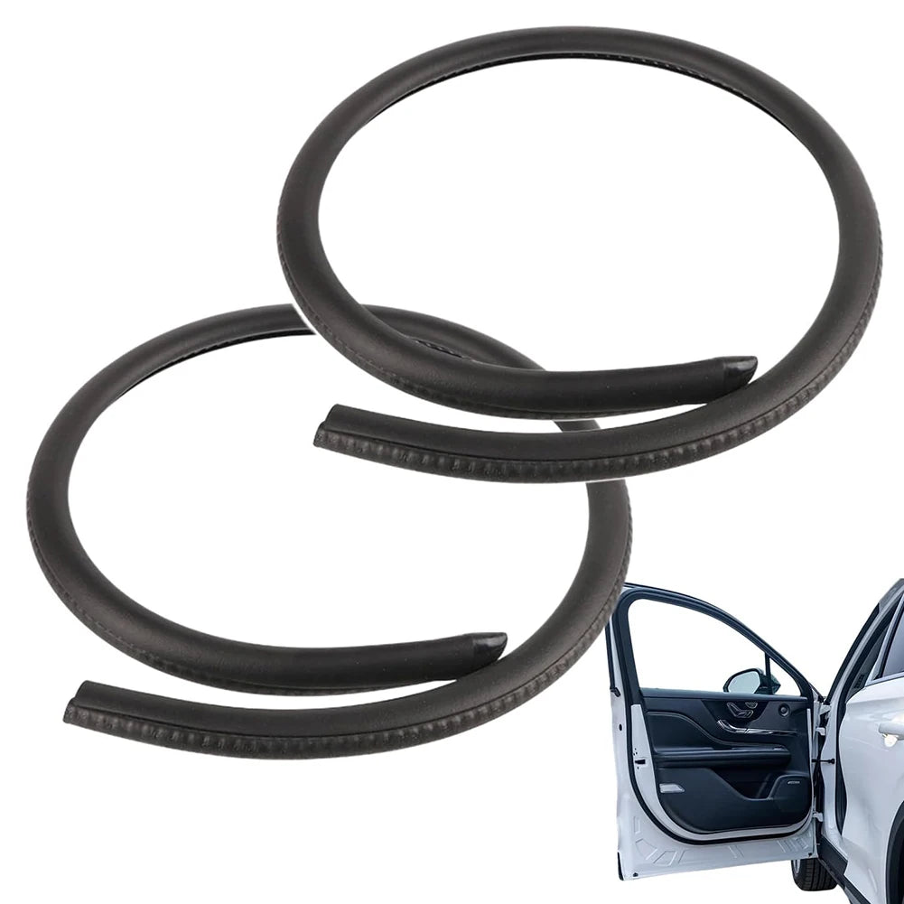 Draft Excluder Weather Strip Car Door Edge Rubber Weatherstrip Sealing Strips Noiseproof Windproof Protection For Auto Door Peaceful Pleasures Health and Wellness