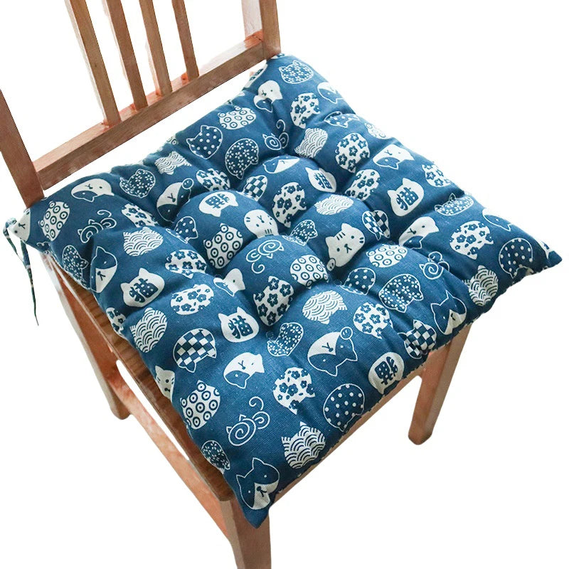 Soft Padded Square Seat Cushion – Chair, Office, Car & Garden
