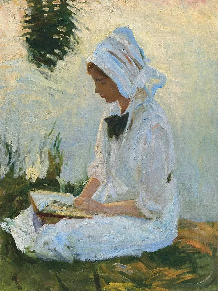 John Singer Sargent Female Portrait Canvas Wall Art Print