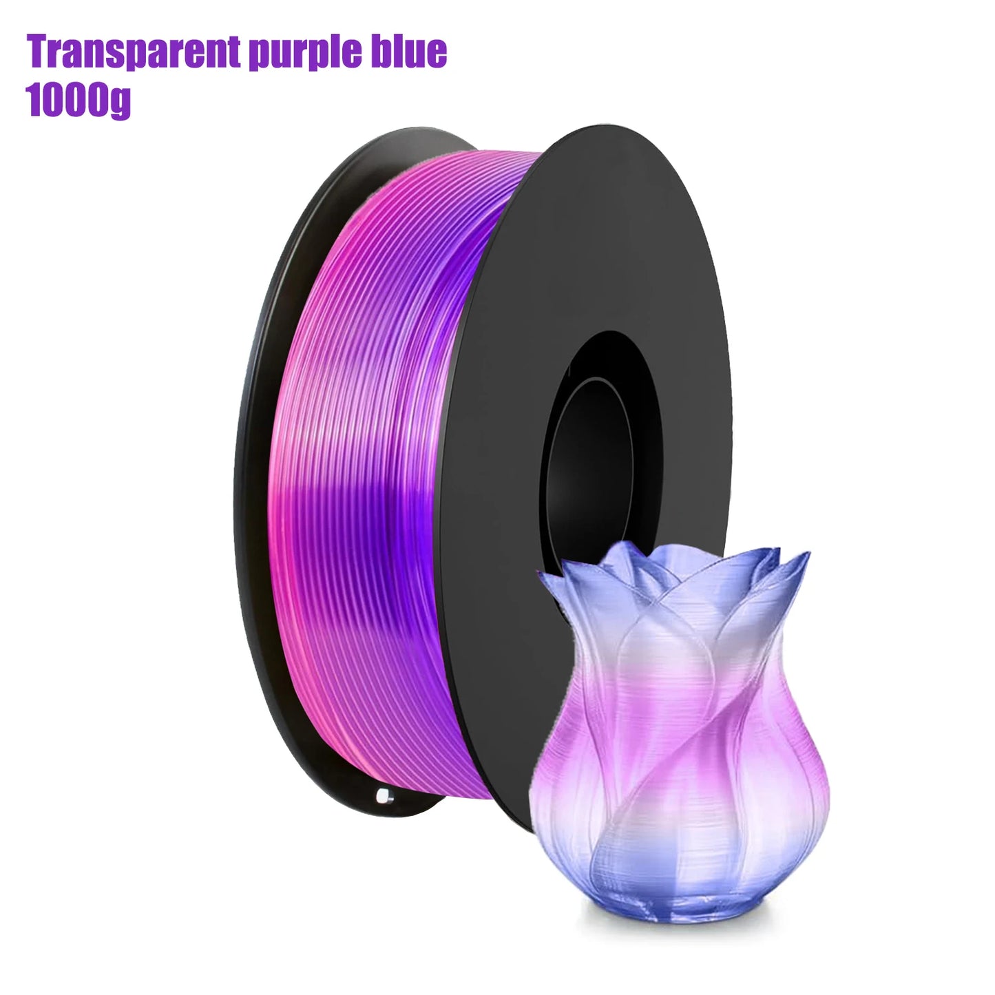 Gradient Multi-Color PLA Filament 1.75mm Bundle | 3D Maliang