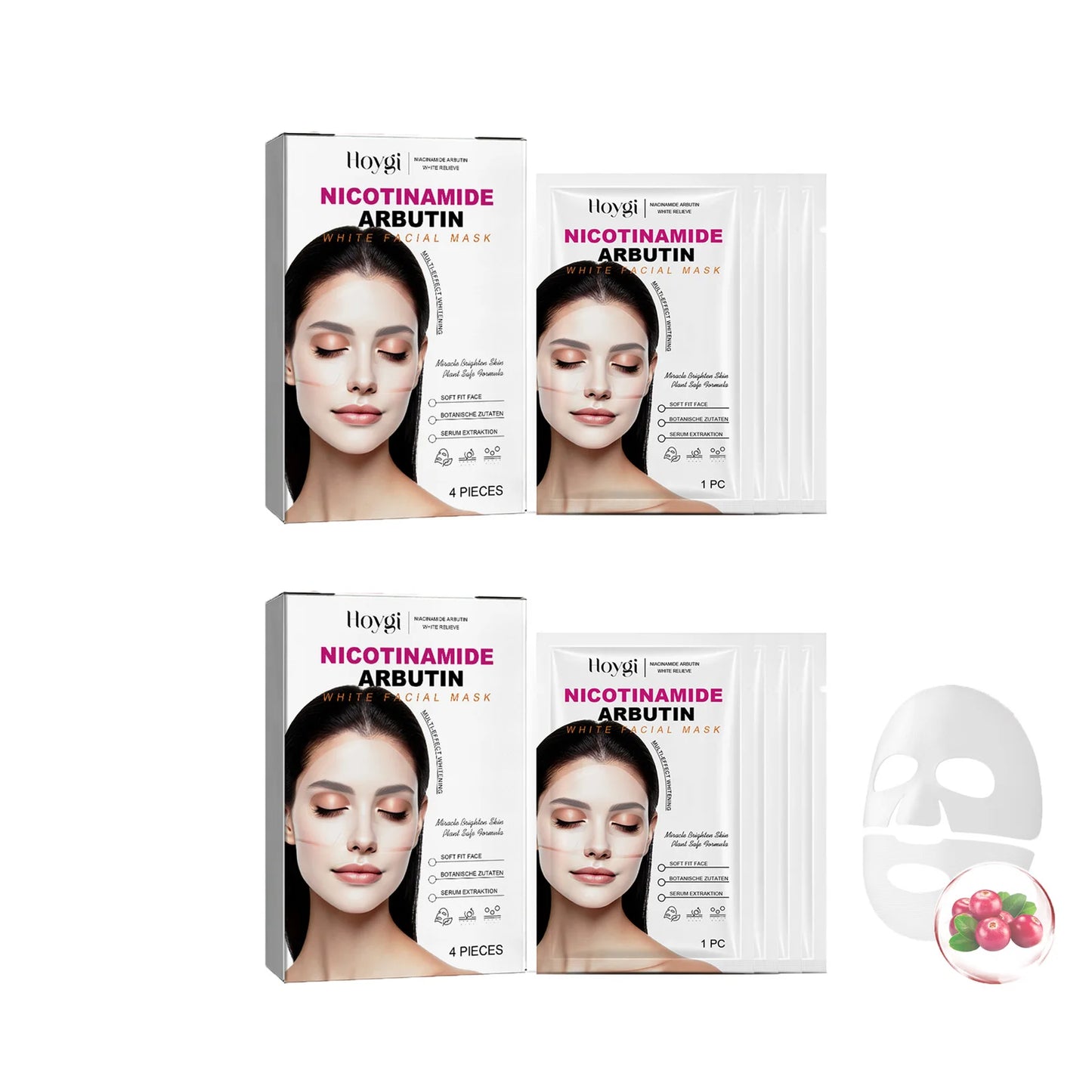 Niacinamide & Arbutin Brightening Hydrating Sheet Mask