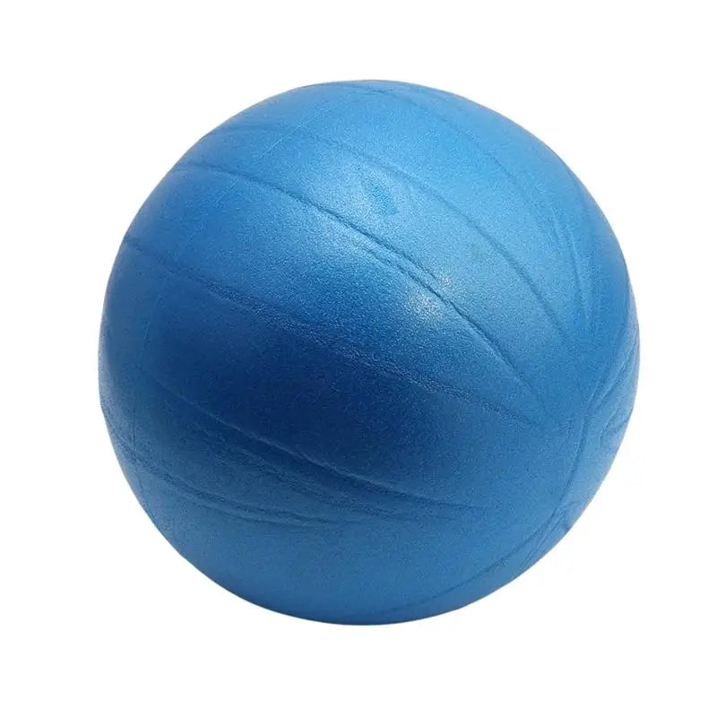 Matte Explosion Proof Mini Yoga Ball 25cm Pilates Ball Inflatable Gymnastics Ball Fitness Balls Gym Fitness Tools Peaceful Pleasures Health and Wellness blue