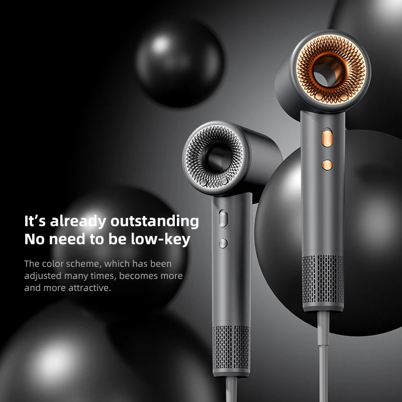 The high-speed hair dryer, a household high-power hair dryer, has a negative ion function to prevent dryness and frizz Peaceful Pleasures Health and Wellness