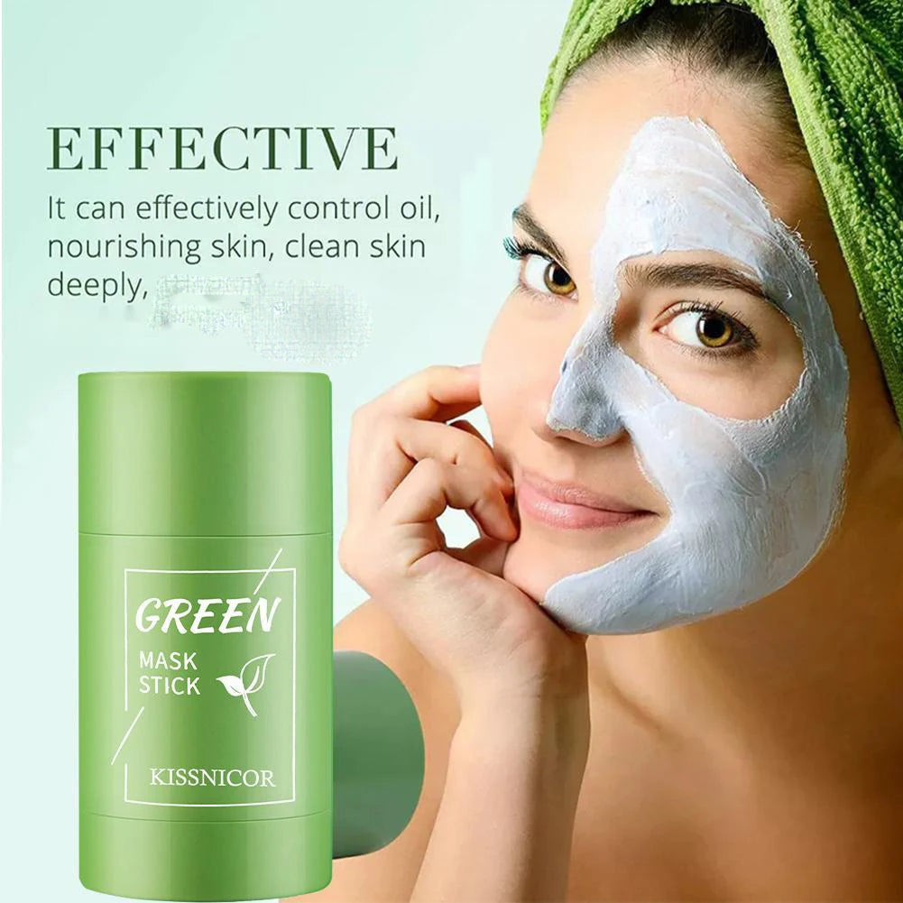 Green Tea Clay Face Mask 40g – Deep Cleansing, Pore Minimizing & Moisturizing Peaceful Pleasures Health and Wellness