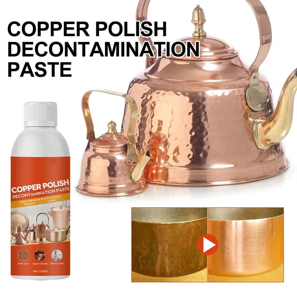 Copper Polish and Stain Remover for Metal Cleaning Peaceful Pleasures Health and Wellness