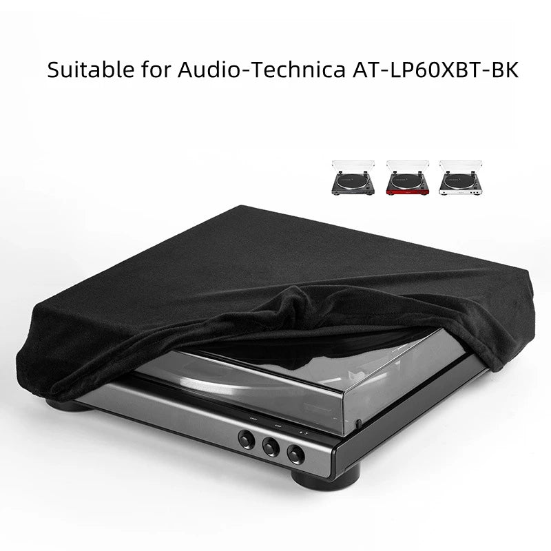 31.00cm*32.00cm*8.00cm Spandex Ultra-Soft Plush Cloth For Audio-Technica AT-LP60XBT Vinyl Record Player Case Dust Cover Peaceful Pleasures Health and Wellness