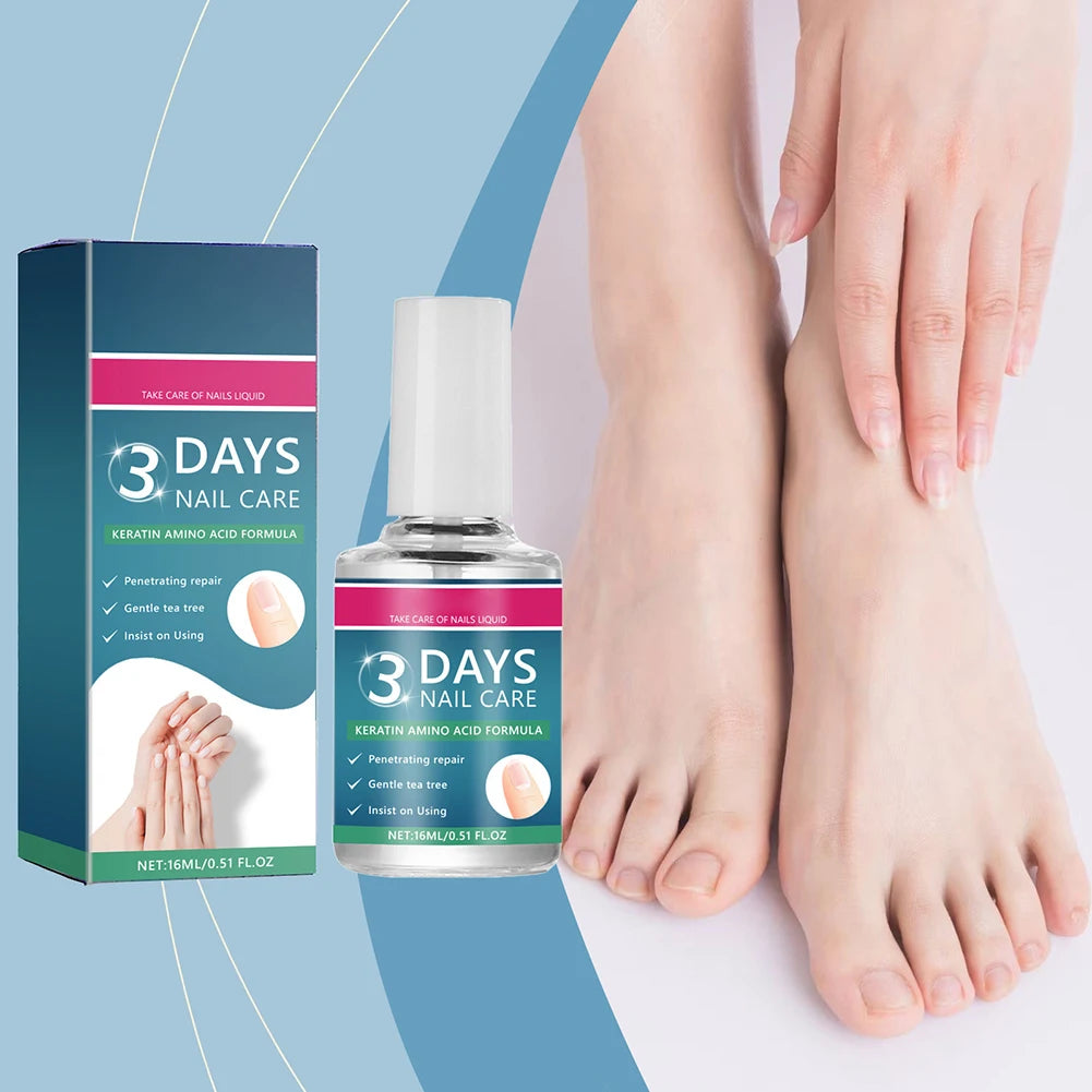 Keratin Amino Acid Nail Strengthening Serum & Repair Oil