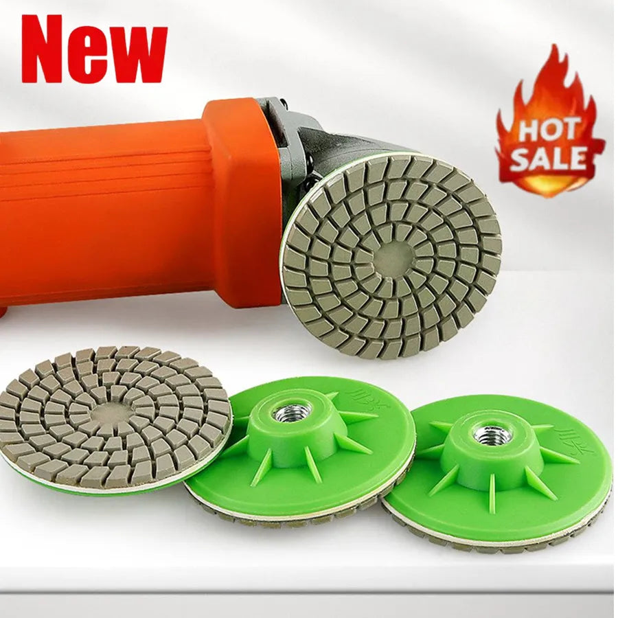 80mm Dry Polishing Disc for Angle Grinder – Tile & Marble