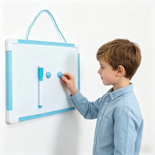 Double-Sided Magnetic Whiteboard with Marker & Magnets Magnetic Whiteboard Oasis Select