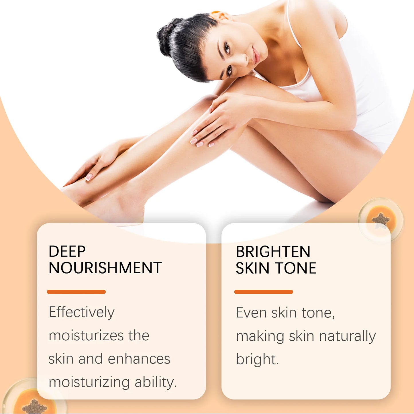 Papaya Whitening Body Oil – Brighten, Moisturize & Anti-Aging