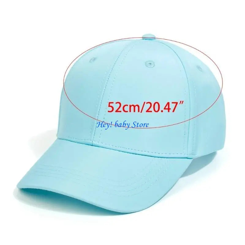 Girls Ponytail Hole Baseball Cap | Breathable Kids Sun Hat