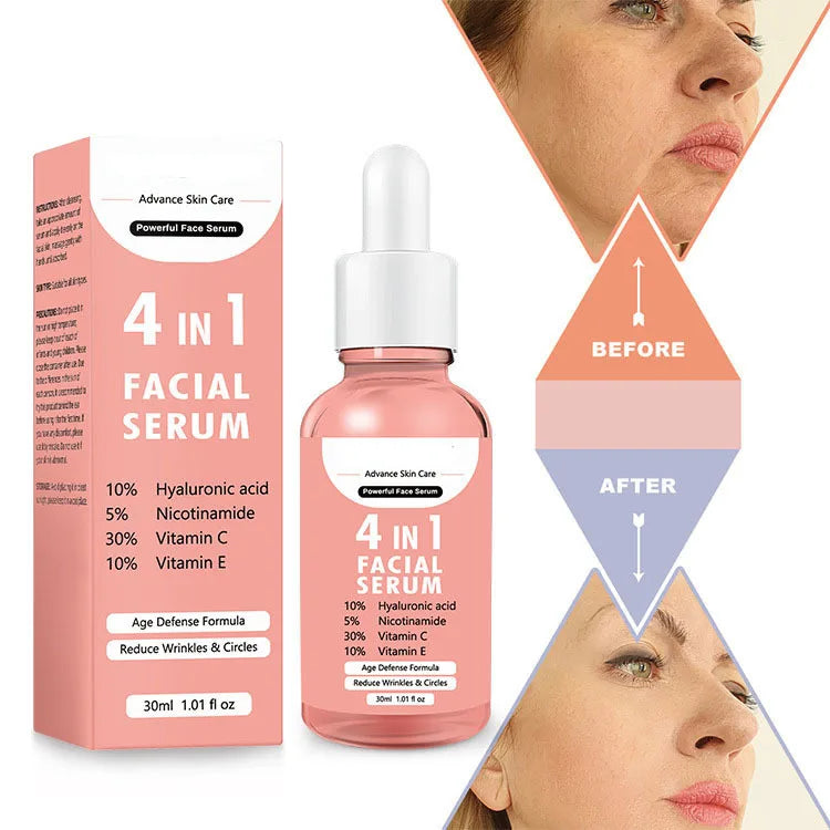 4-in-1 Face Serum Essence – Firming, Hydrating & Brightening