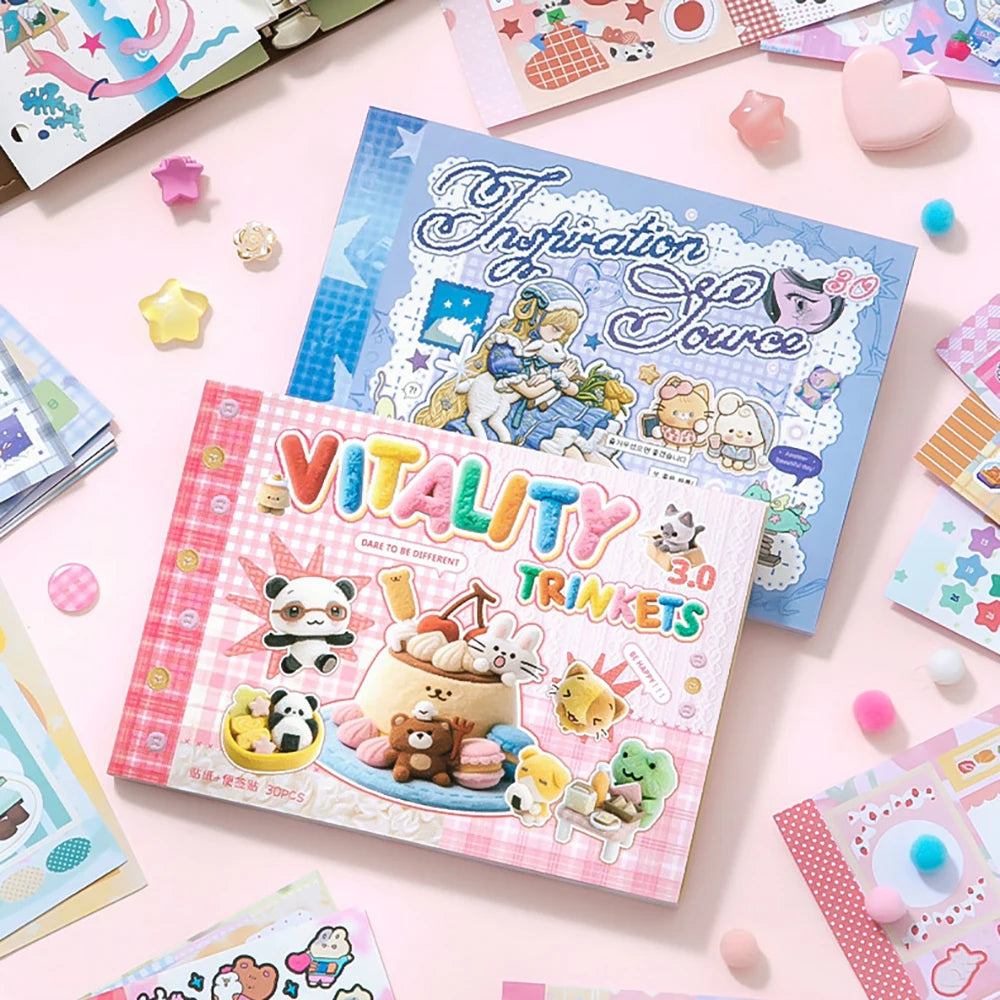 M5 Sticker Material Korean Ins Beauty DIY Handmade Book Stickers