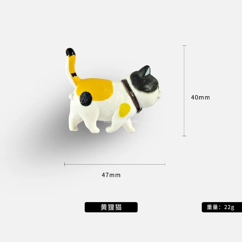 Brass Rotatable Cat Head Cat Handle Cartoon Wardrobe Door Handle Cute Drawer Single Hole Small Handle Drawer Door Knob Peaceful Pleasures Health and Wellness