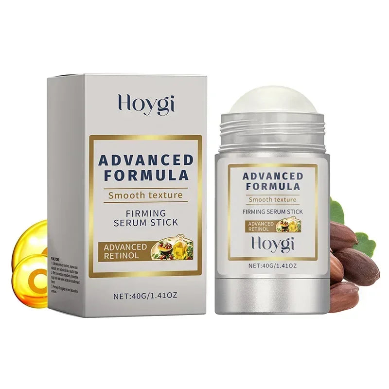 Retinol Hyaluronic Acid Stick Anti Wrinkle Tighten Pores Firming Lifting Plump Skin 24H Moisturizing Anti Aging Korean Care Balm Peaceful Pleasures Health and Wellness