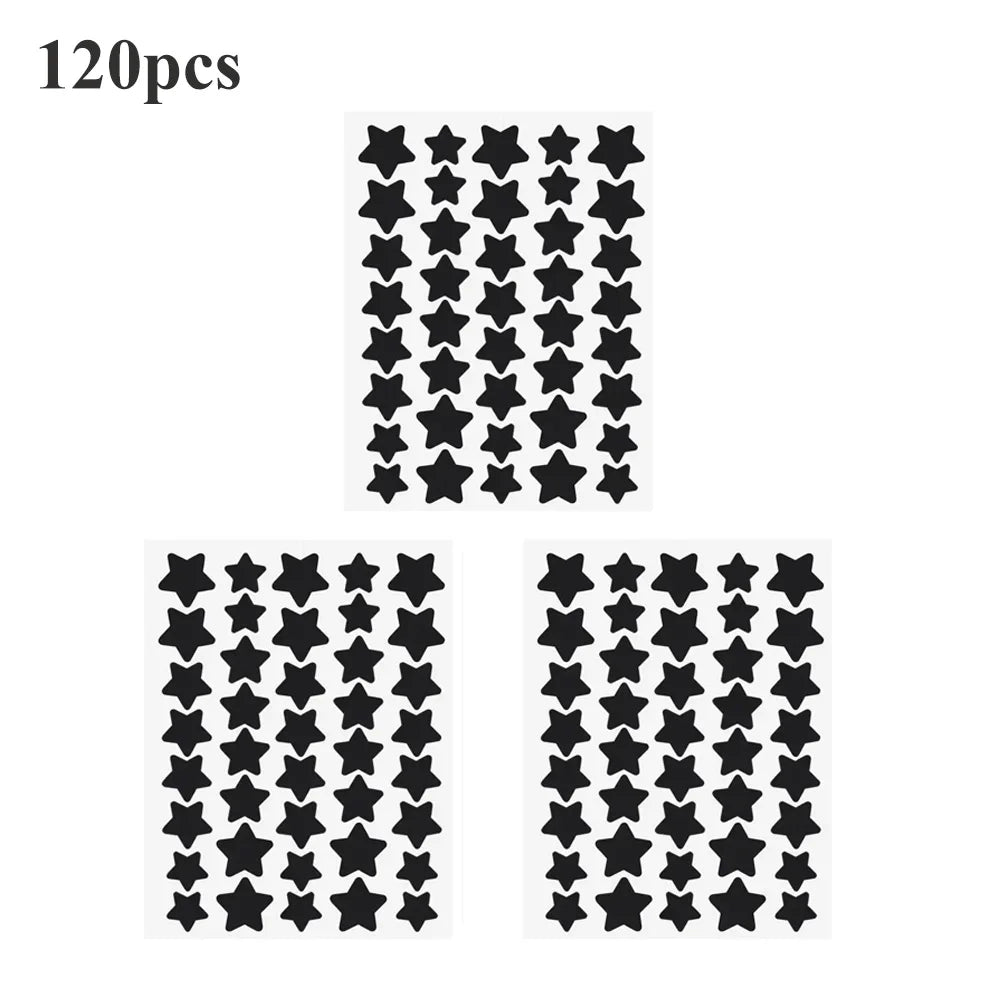 Star-Shaped Colorful Pimple Patches – Invisible Acne Cover 40–120pc