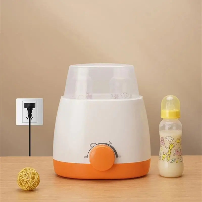 Double Baby Bottle Warmer | Auto Shut-Off & 3 Temp Settings