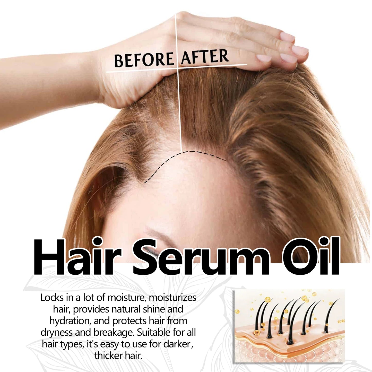 West Month Scalp Serum Oil | Hair Growth & Thickening 60ml