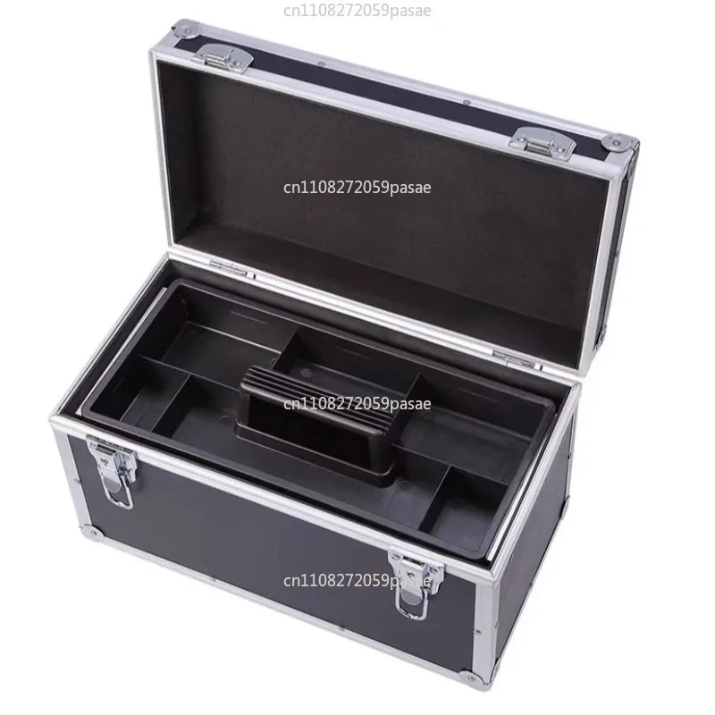 Aluminum Frame Multi-Layer Lockable Tool Storage Box