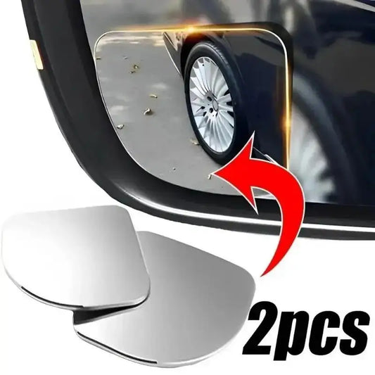 360° Adjustable Car Rearview Mirror Wide-angle Reversing Assist Blind Spot Mirror For Novice Parking Observed Car Modification Peaceful Pleasures Health and Wellness