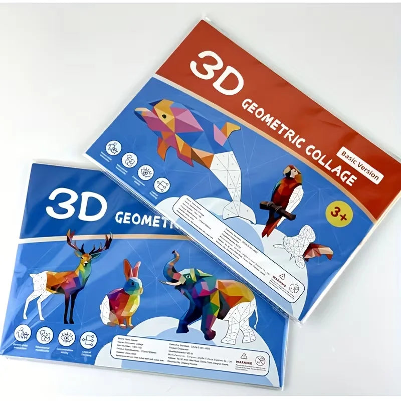 DIY Sticker Puzzle Painting Book-educational Activity Book For&kid