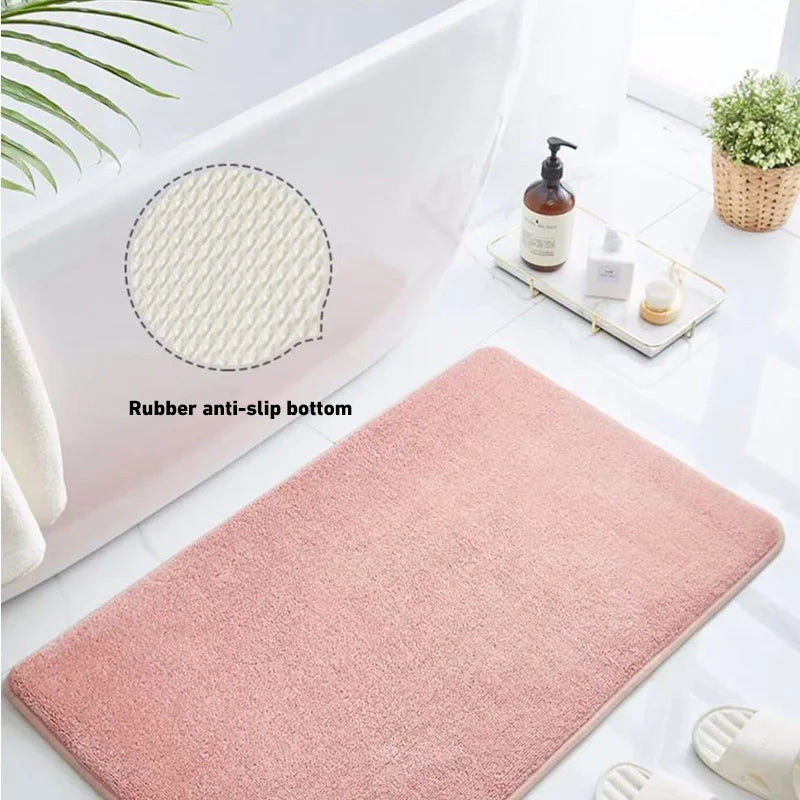 Super Absorbent Floor Mat Super Absorbent Bath Mat Super Anti Slip Coral Velvet Bathroom Floor Mat Door Mat Bathroom No Slip Mat Peaceful Pleasures Health and Wellness