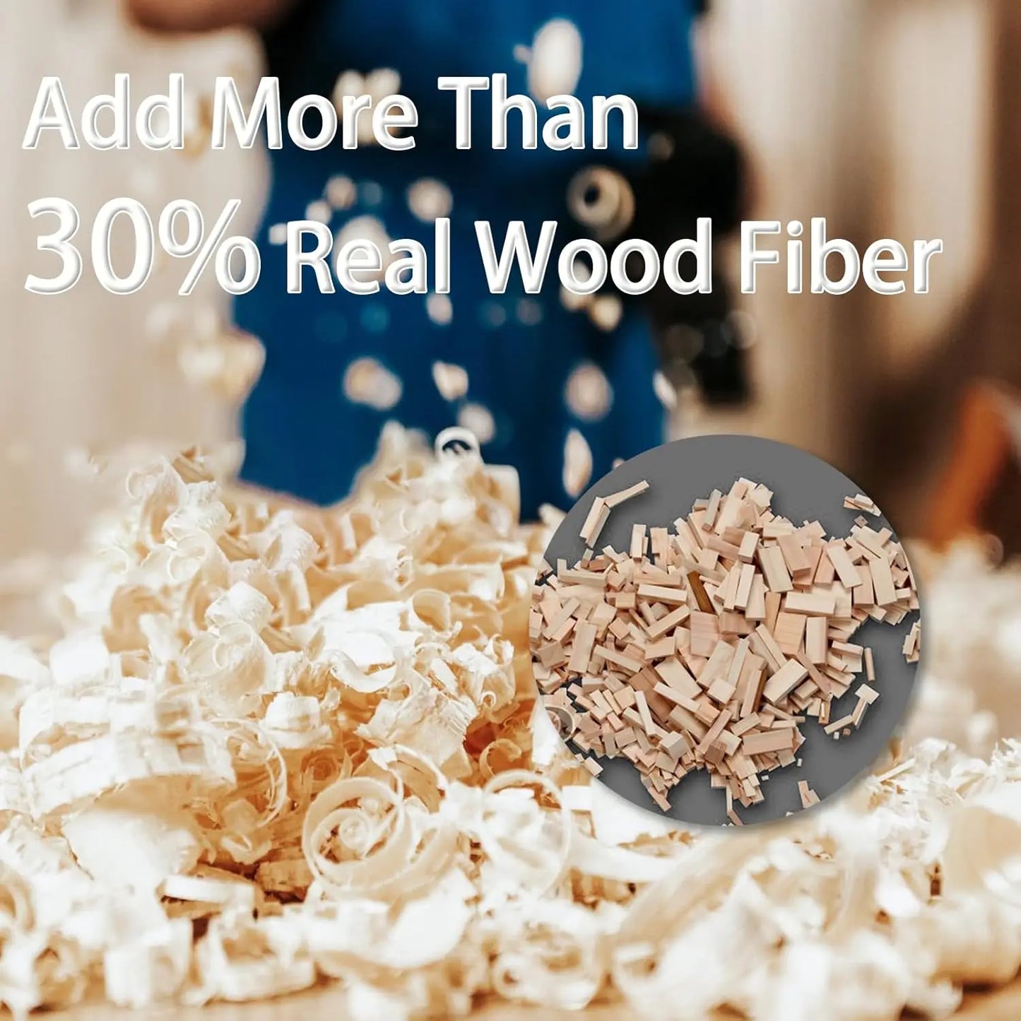 Wood Fiber PLA 3D Printer Filament Bundle 1.75mm – 4 Colors