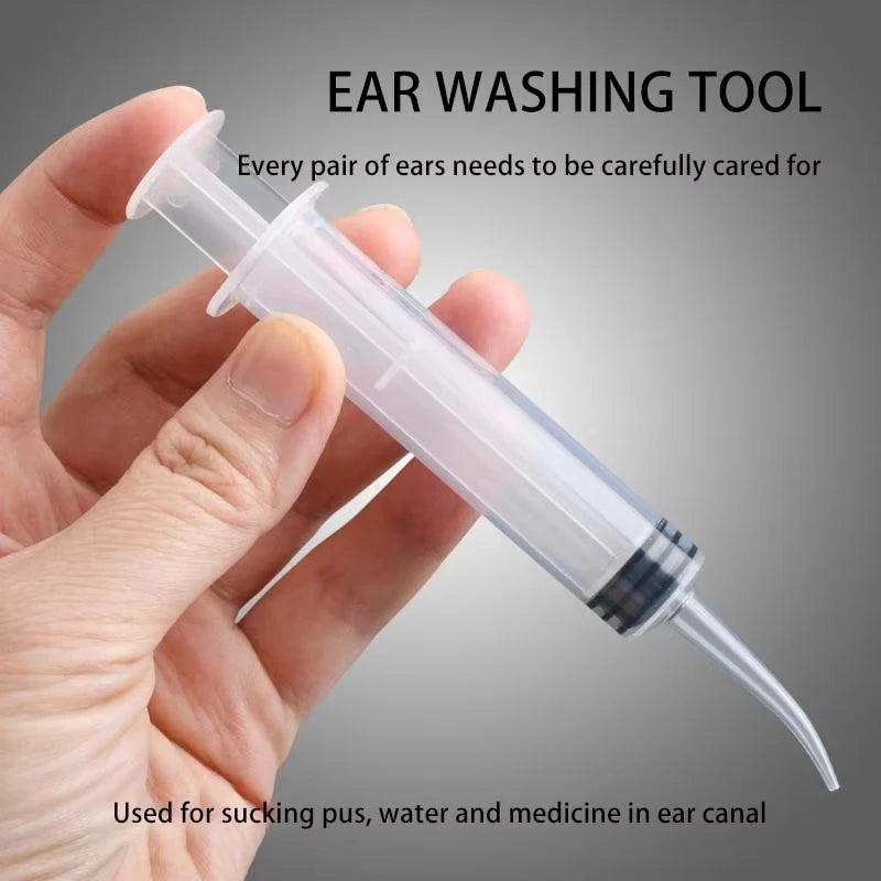 Ear Wash Syringe Kit – Ear Canal Flusher & Cleaning Tool