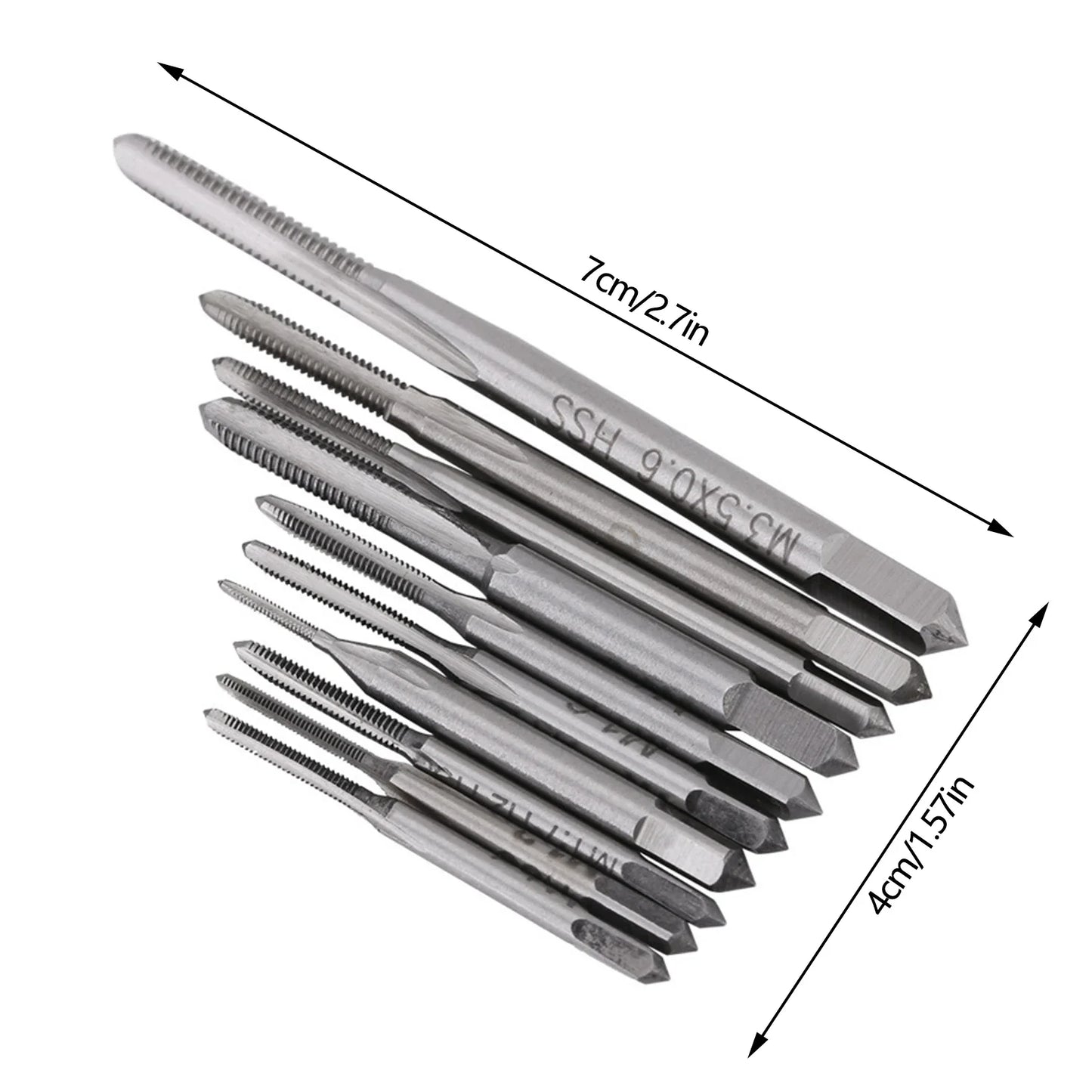 Mini M1 M3 5 Machine Hand Tap Thread Wire Tapping Threading Taps Screw
