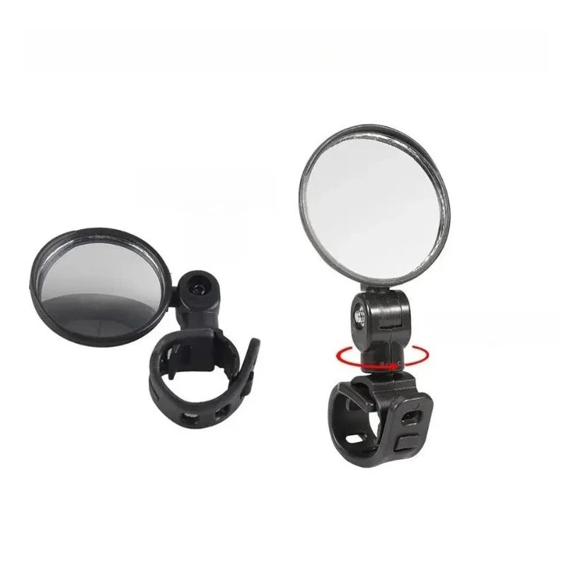 360° Adjustable Convex Bicycle Handlebar Rearview Mirror