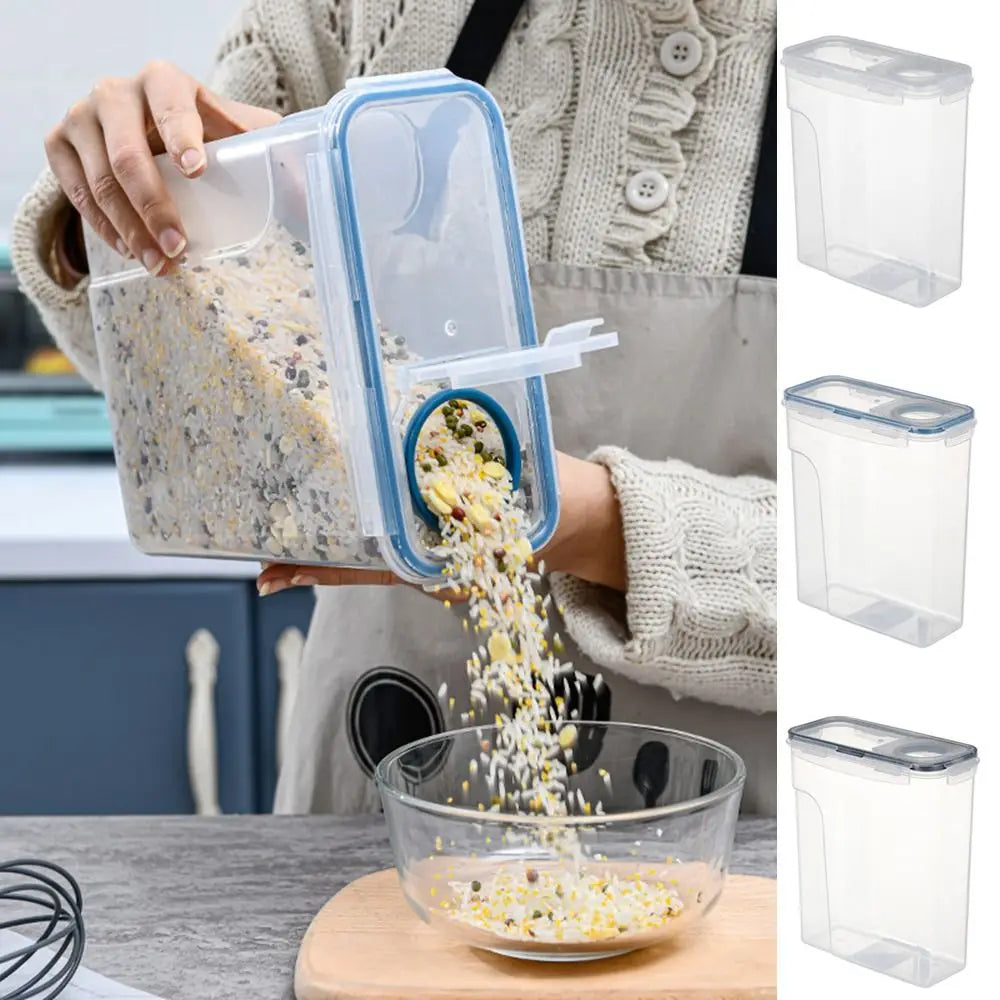 Airtight Cereal & Rice Storage Container – BPA-Free, Insect-Proof