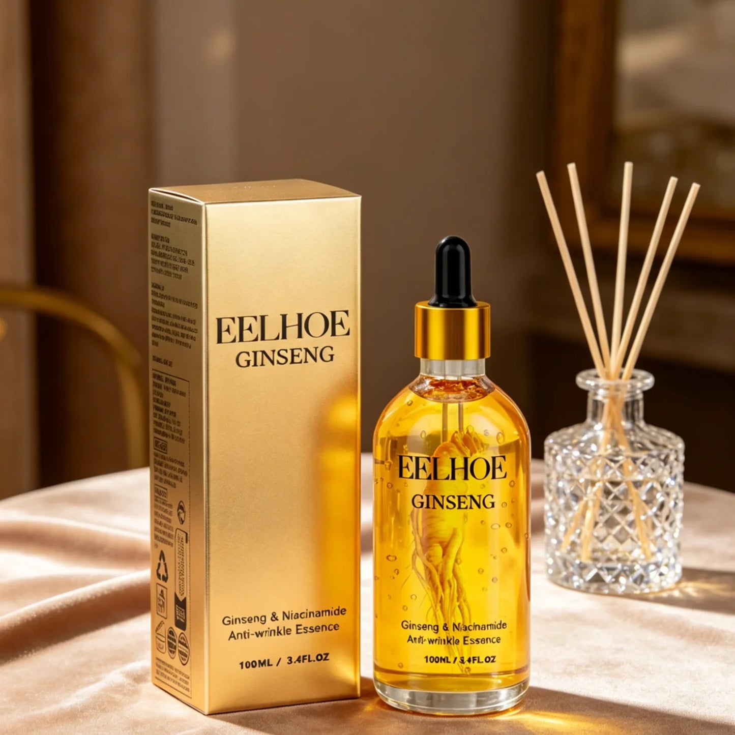 EELHOE Anti-Wrinkle Face Serum – Niacinamide & Ginseng