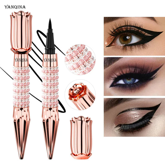 YANQINA Precision Liquid Eyeliner – Waterproof & Long-Lasting Liquid Eyeliner Pen Oasis Select