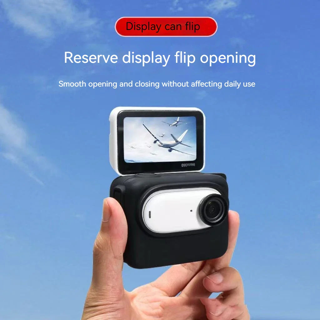Silicone Case & Lens Cap for Insta360 GO 3 / GO 3S